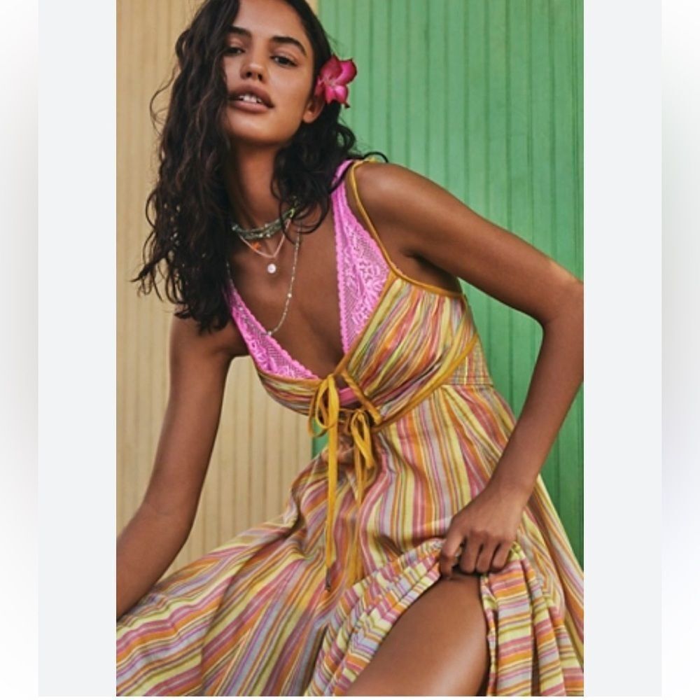 Free People Dream Weaver Maxi Dress XS